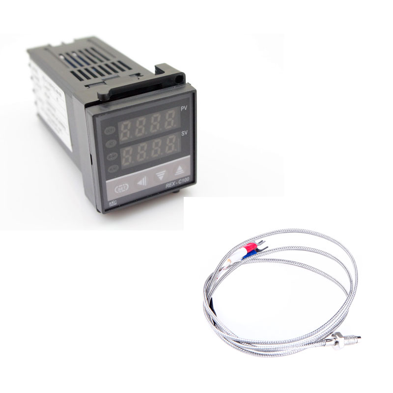 Digital Temperature Controller 0 400 Degrees PIDThermocouple thermostat Temperature diagnostic tool Heat reset Alarm function