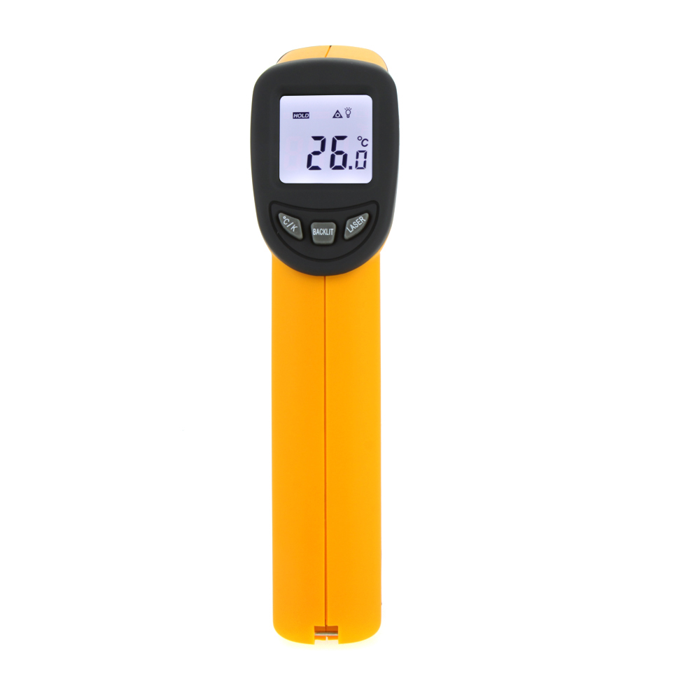 TAITAN T550C Data Hold LCD Backlight Infrared Thermometers IR Thermometers Laser Pointer termometro digitale thermometre