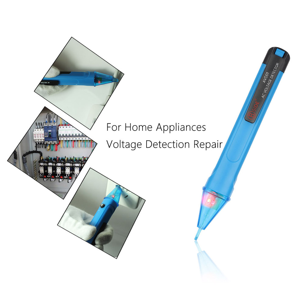 Non contact AC Voltage Test Pencil Portable Voltmeter Electric Volt Tester Detector Voltage Diagnostic tool90 1000V Detection