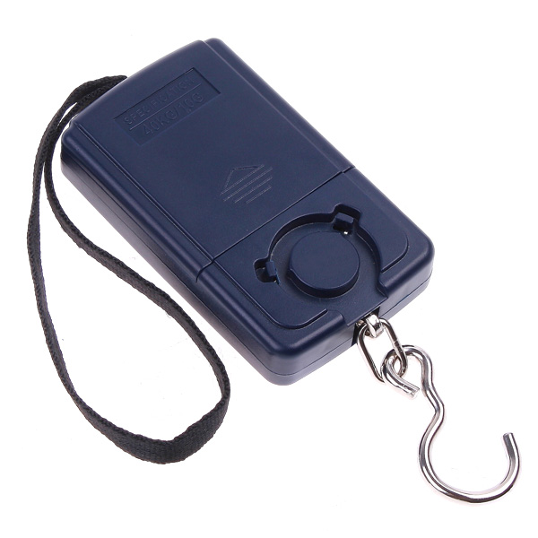 20g 40Kg Fishing Weights Scales Mini Pocket Digital Electronic Scale LCD Display Hanging Hook Luggage Weighting Balance Scales