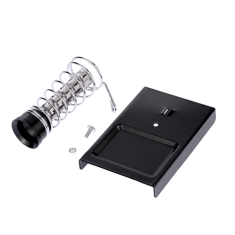 High Quality Solder Station With Iron Stand Square Soldering Iron Stand Holder Metal Base Welding Soldering Repair Tools