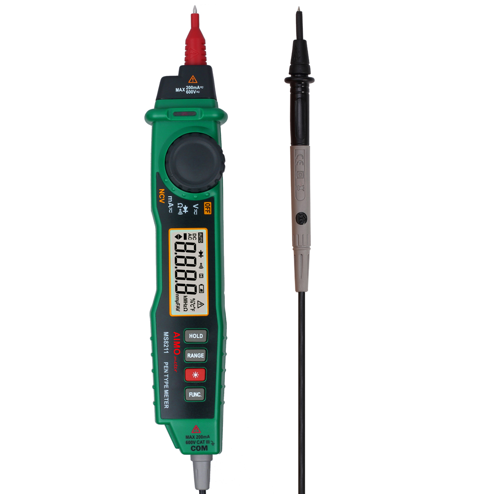 AIMOmeter MS8211 Pen type Digital Multimeter with NCV Detector DC AC Voltage electrical multimeter multimetro multiteste testeur