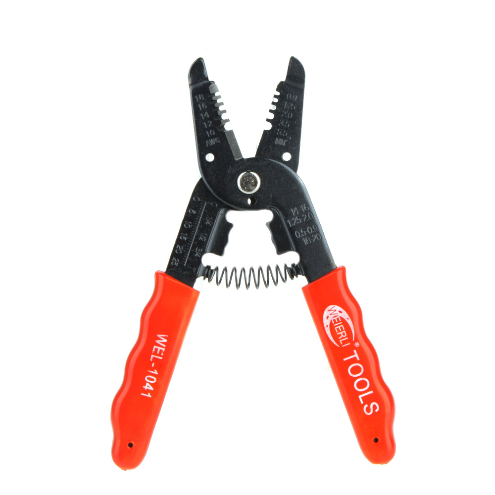 WEL 1041 Precise Wire Stripper Cutter Clamp Steel Wire Cutter Tool Stripping pince multi fonction function tool multi tools