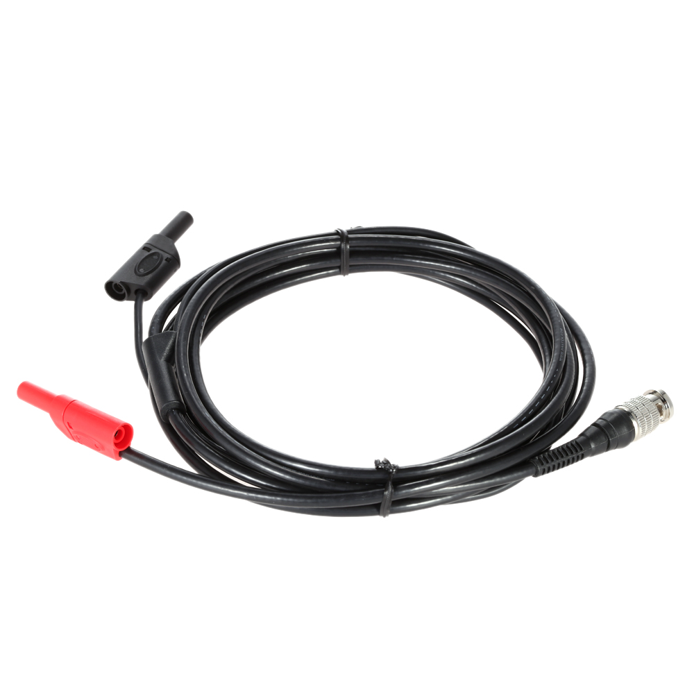 Hantek Auto Test Cable Dual Banana Head Multipurpose Test Line BNC to Banana Adapter Cable Heavy Duty Auto Test Leads (HT30A)