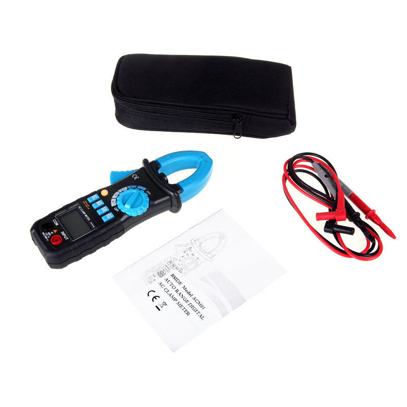 Digital Clamp Meter Multimeter Auto Range Current Tong Electronic Diagnostic tool AC DC Voltage Resistance Continuity Diode Test