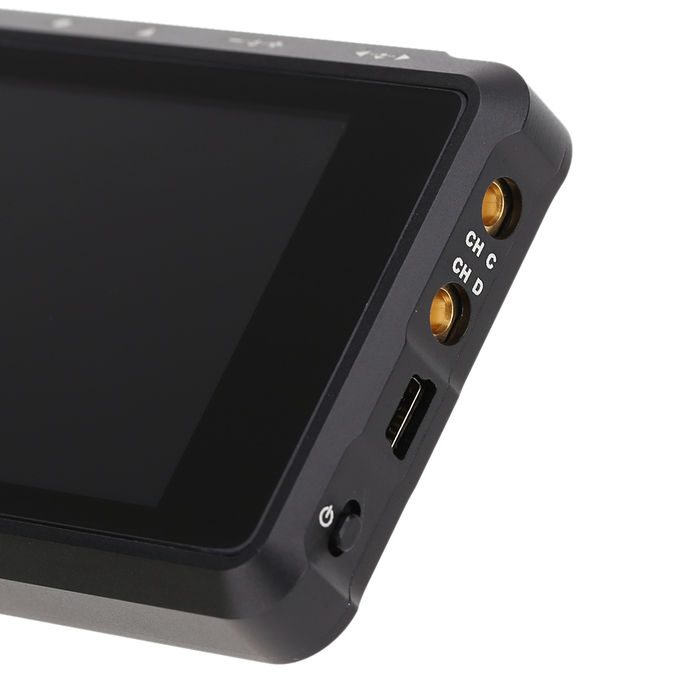 Seeed DSO Quad Aluminium Alloy Black Pocket Size 4 Channel 2MB USB Disk Digital Storage Oscilloscope