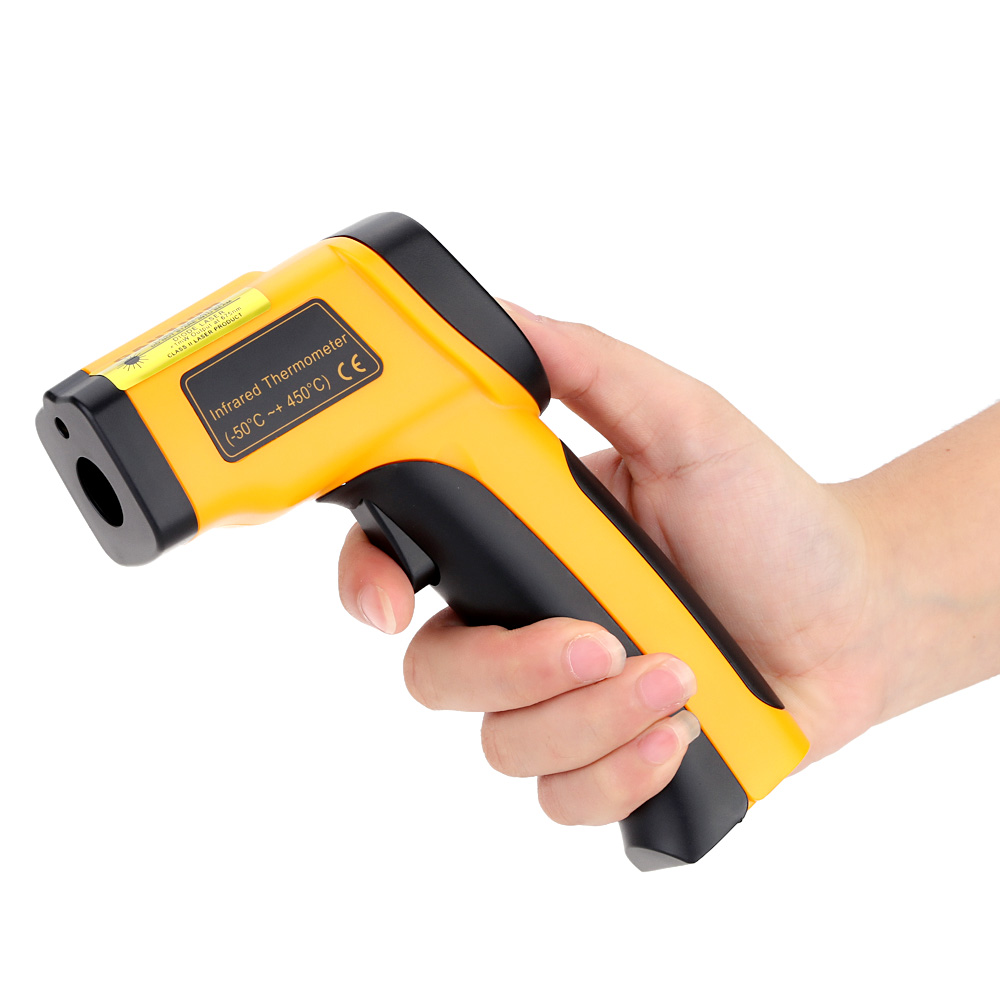 High Precision Non contact IR Digital Infrared Thermometer Temperature Tester Pyrometer Temperature Diagnostic tool for Industry