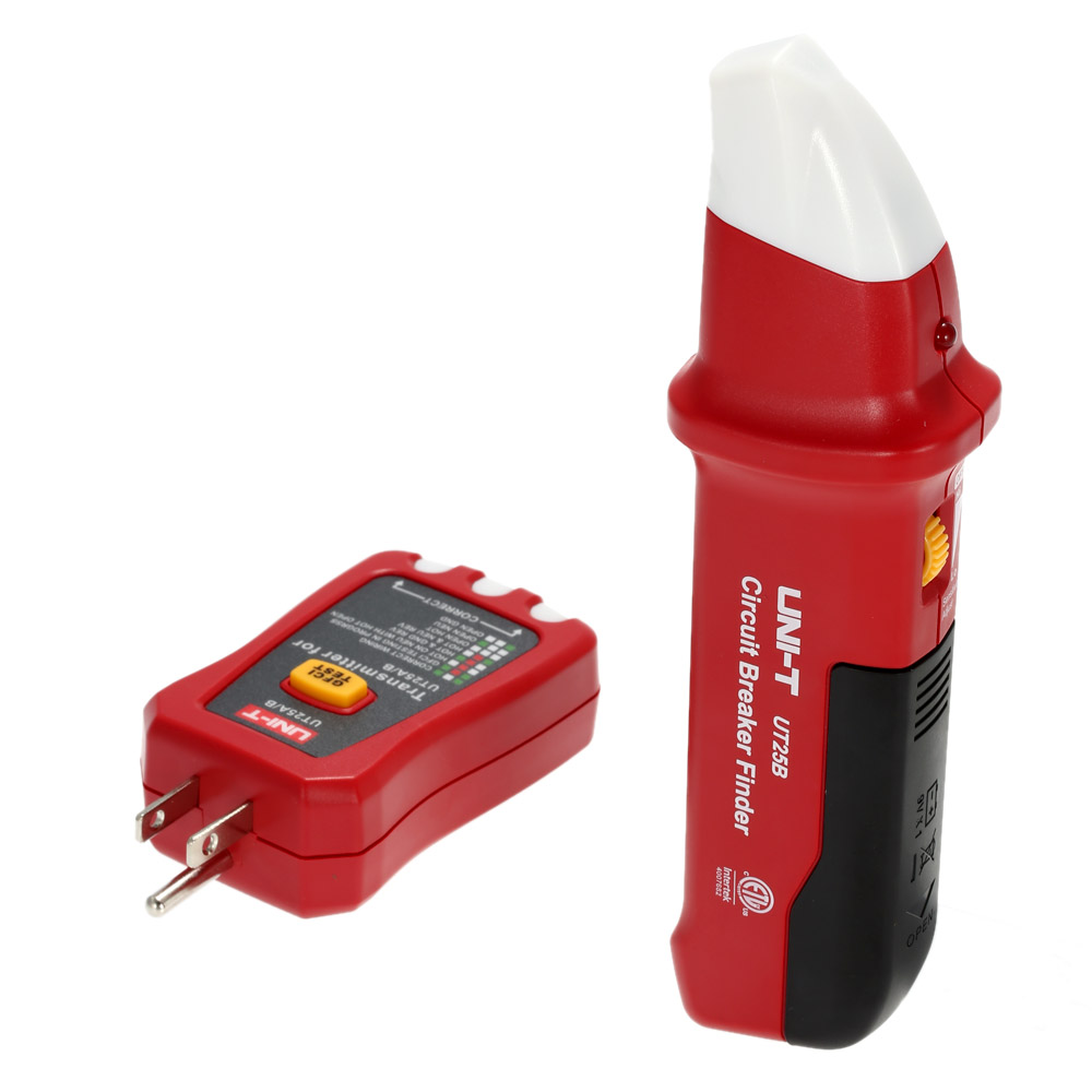 UNI T UT25A Professional Automatic Circuit Breaker Finder Socket Tester Electrician Diagnostic tool with LED Indicator