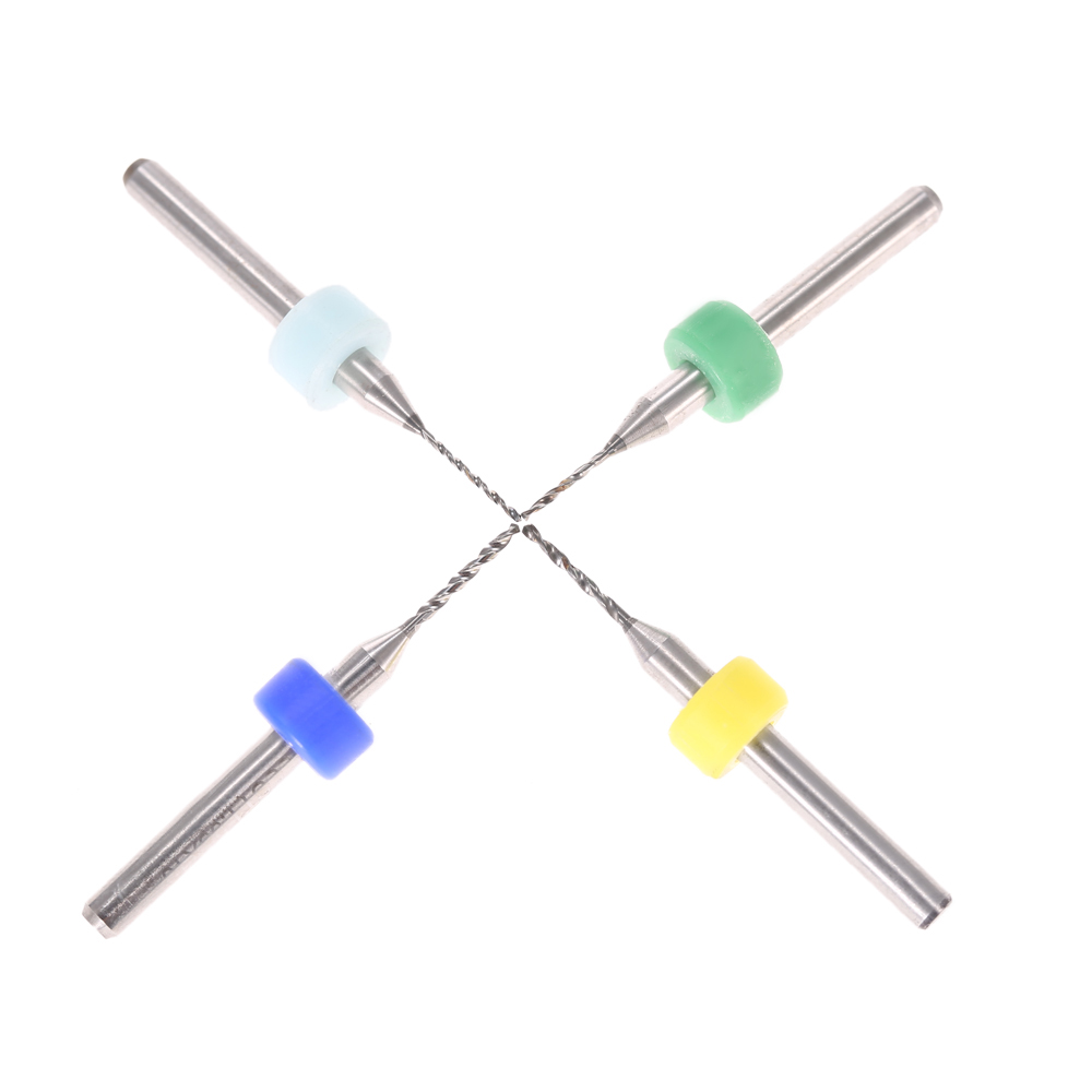 10pcs drill bit set Tungsten Carbide Micro drill bit Set Engraving Tools hand drill tools for PCB Circuit Board 0.25 1.05mm