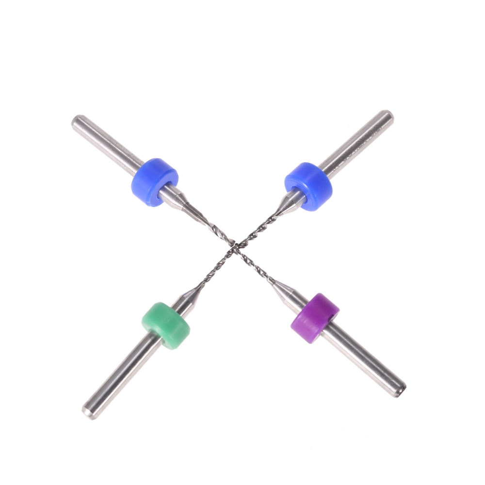 10pcs drill bit set Tungsten Carbide Micro drill bit Set Engraving Tools for PCB hand drill tools 1.0 1.9mm