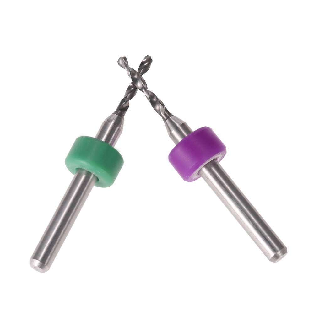 10pcs drill bit set Tungsten Carbide Micro drill bit Set Engraving Tools for PCB hand drill tools 1.0 1.9mm