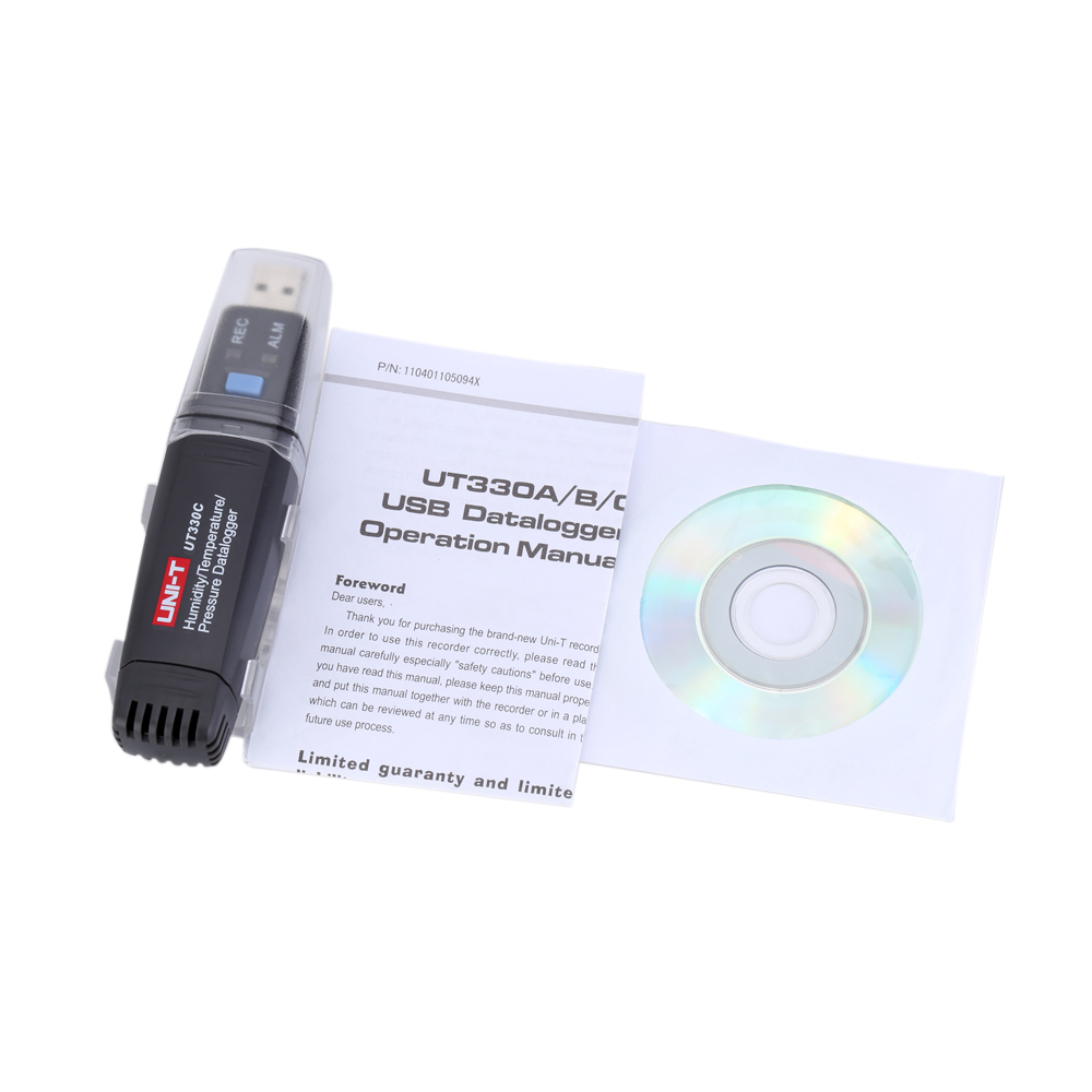 USB Data Logger Temperature Humidity Atmospheric Pressure Data Recording Meter High precision Thermometer Hygrometer Barometer