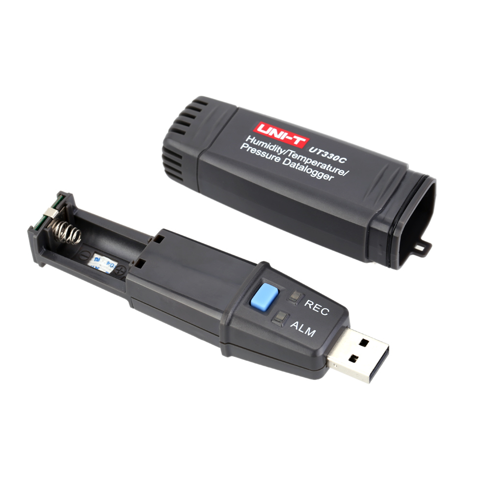 USB Data Logger Temperature Humidity Atmospheric Pressure Data Recording Meter High precision Thermometer Hygrometer Barometer