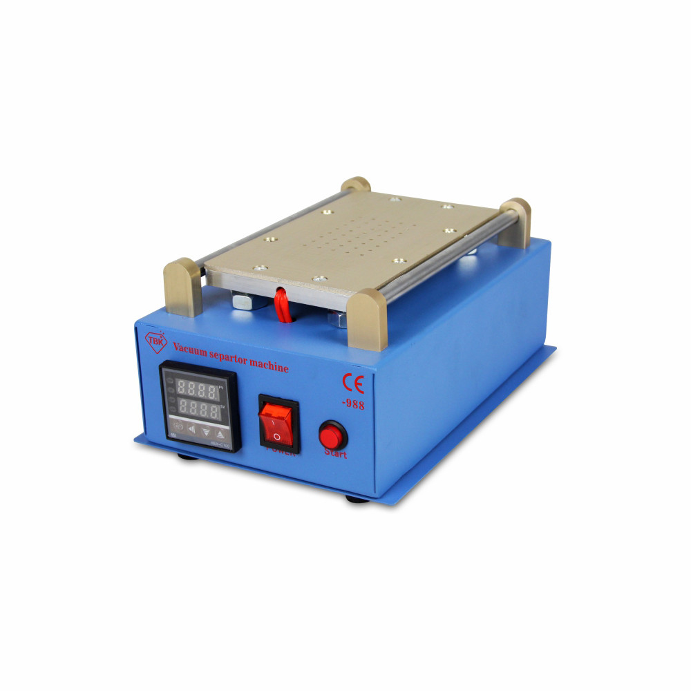 AC100 240V LCD Touch Screen Separating Machine Mobile Phone Repair Tool Manual Separator with Vacuum Pump for iPhone Samsung