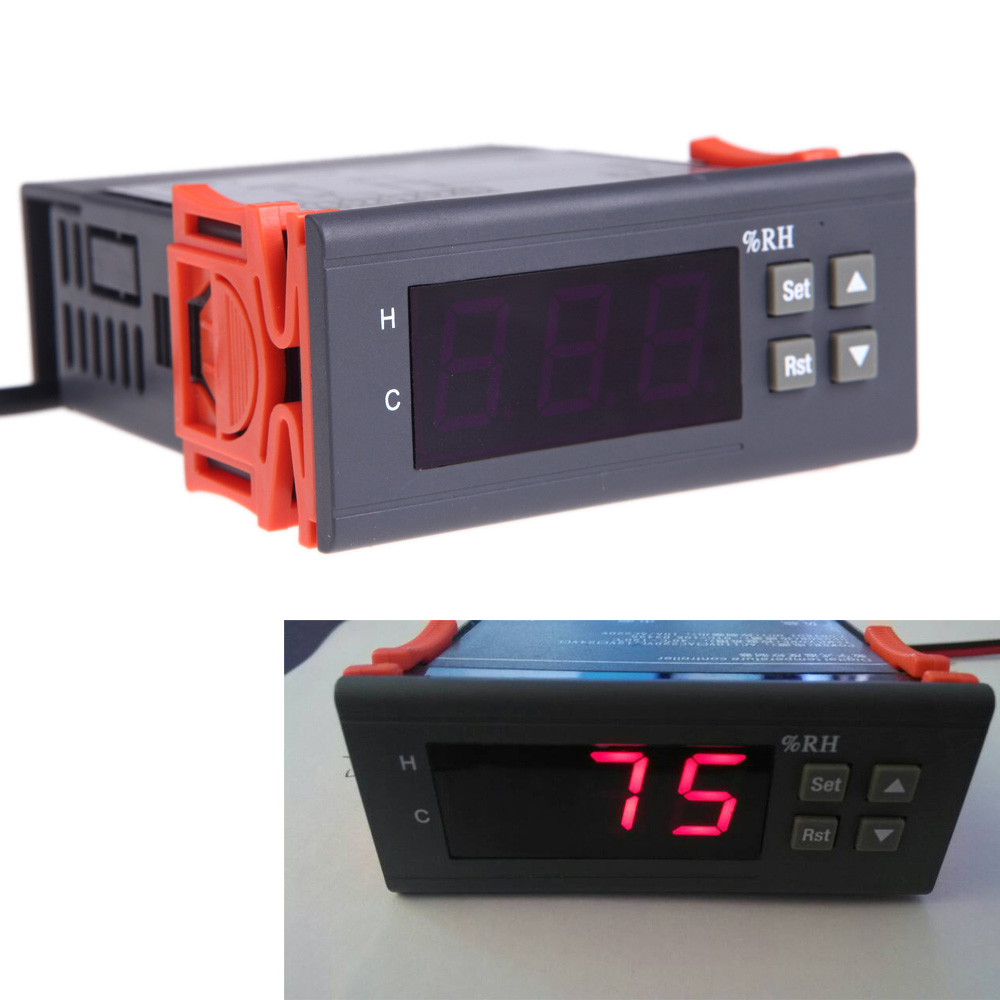 Digital Temperature Controller thermal regulator thermometer thermostat digital Air Humidity Controller Temperature Instrument