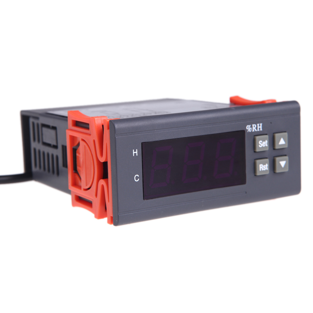 10A 110V Mini Digital Air Humidity Controller fine hygrometer thermometer thermostat weather station diagnostic tool with Sensor