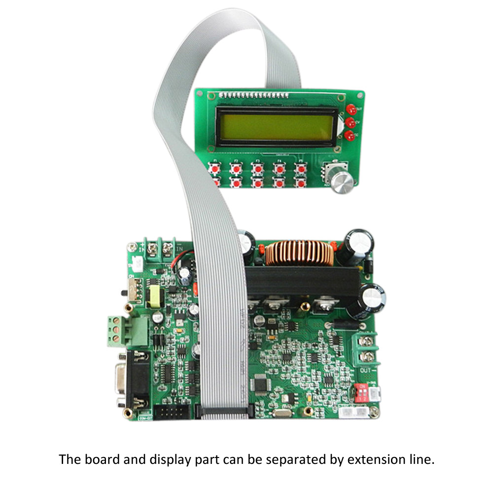 Digital DC DC Converter Adjustable Step down Power Supply Module 900W Programmable CC CV LCD Display TTL 15 80V to 0 60V 15A