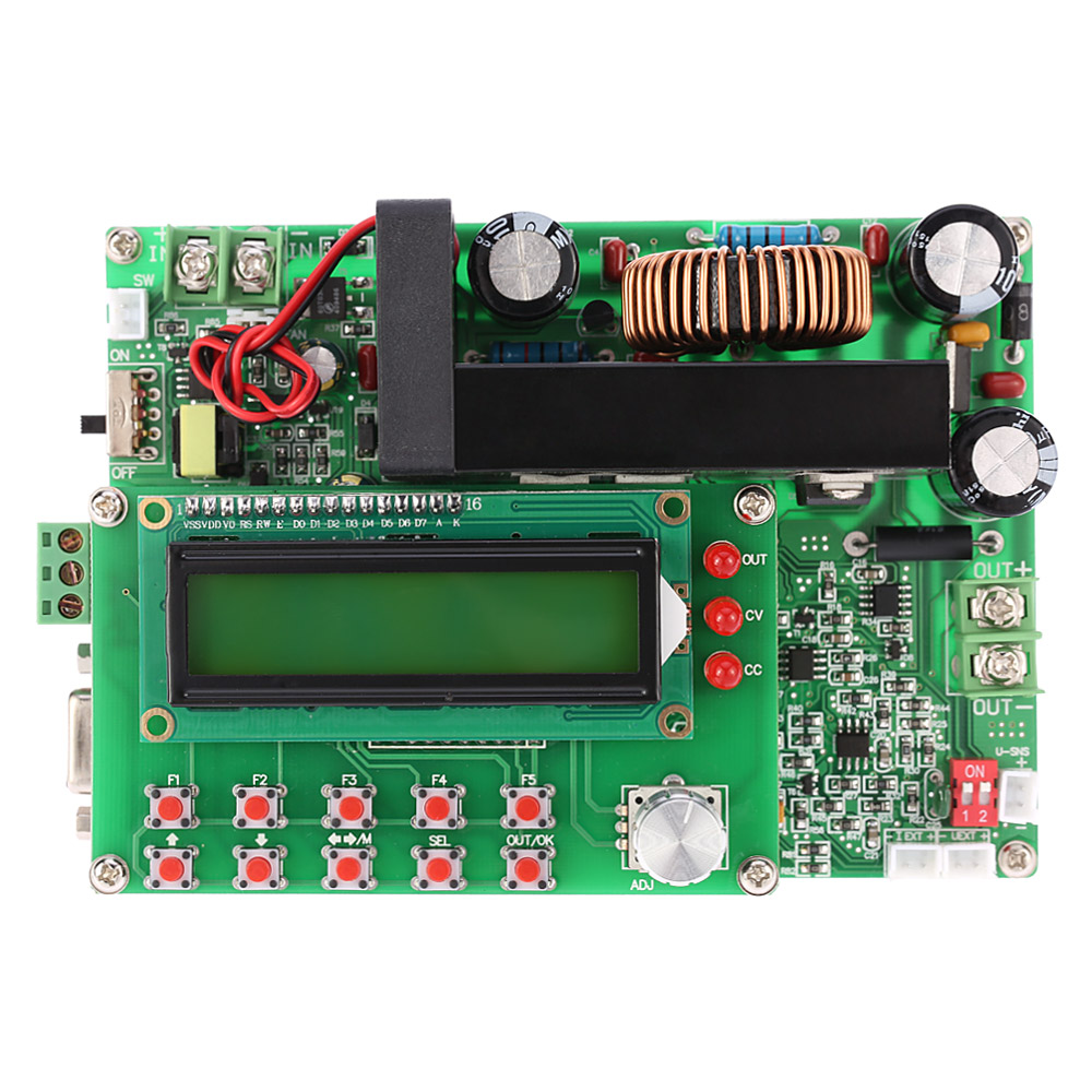 Digital DC DC Converter Adjustable Step down Power Supply Module 900W Programmable CC CV LCD Display TTL 15 80V to 0 60V 15A