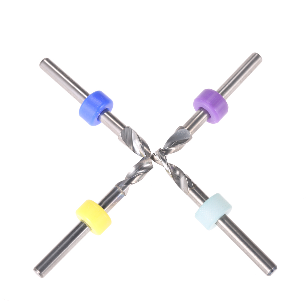 10pcs Micro Mini Twist Drill Bits Set PCB Print Circuit Board Tungsten Carbide Engraving Tool for PCB Circuit Board 3.0 5.55mm