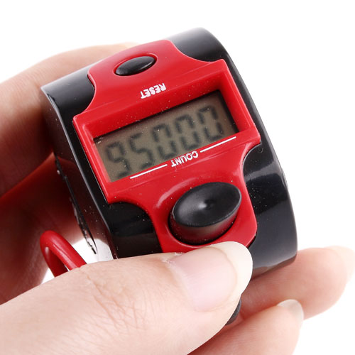 5 Digit Digital Electronic LCD Hand Golf Tally Counter the Pocket Hours Machine Mini Count Meter Dropshipping