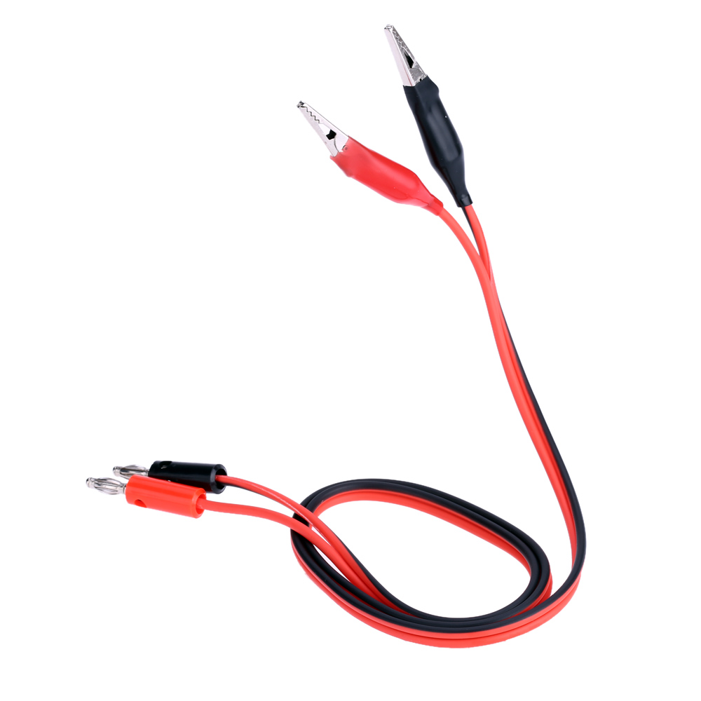 10A High Quality Banana Plug to Alligator Clip DC regulated power supply output cable Connecting Line