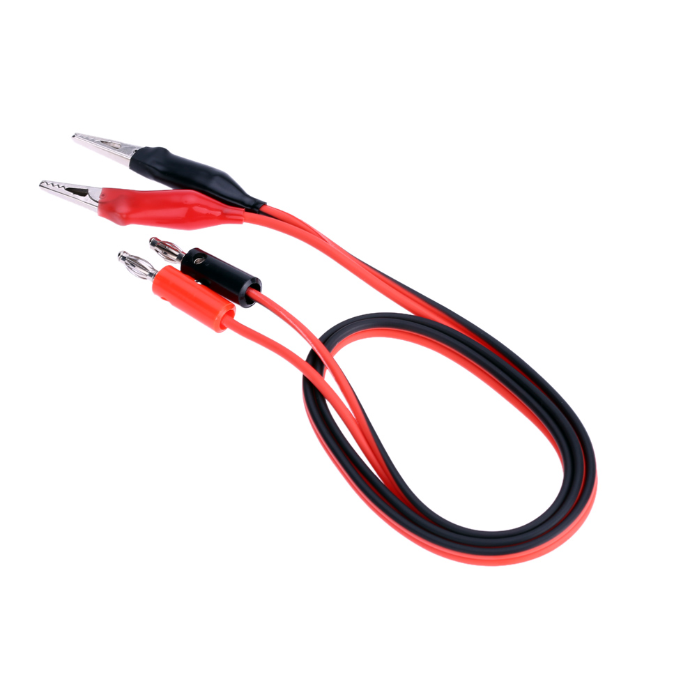 10A High Quality Banana Plug to Alligator Clip DC regulated power supply output cable Connecting Line