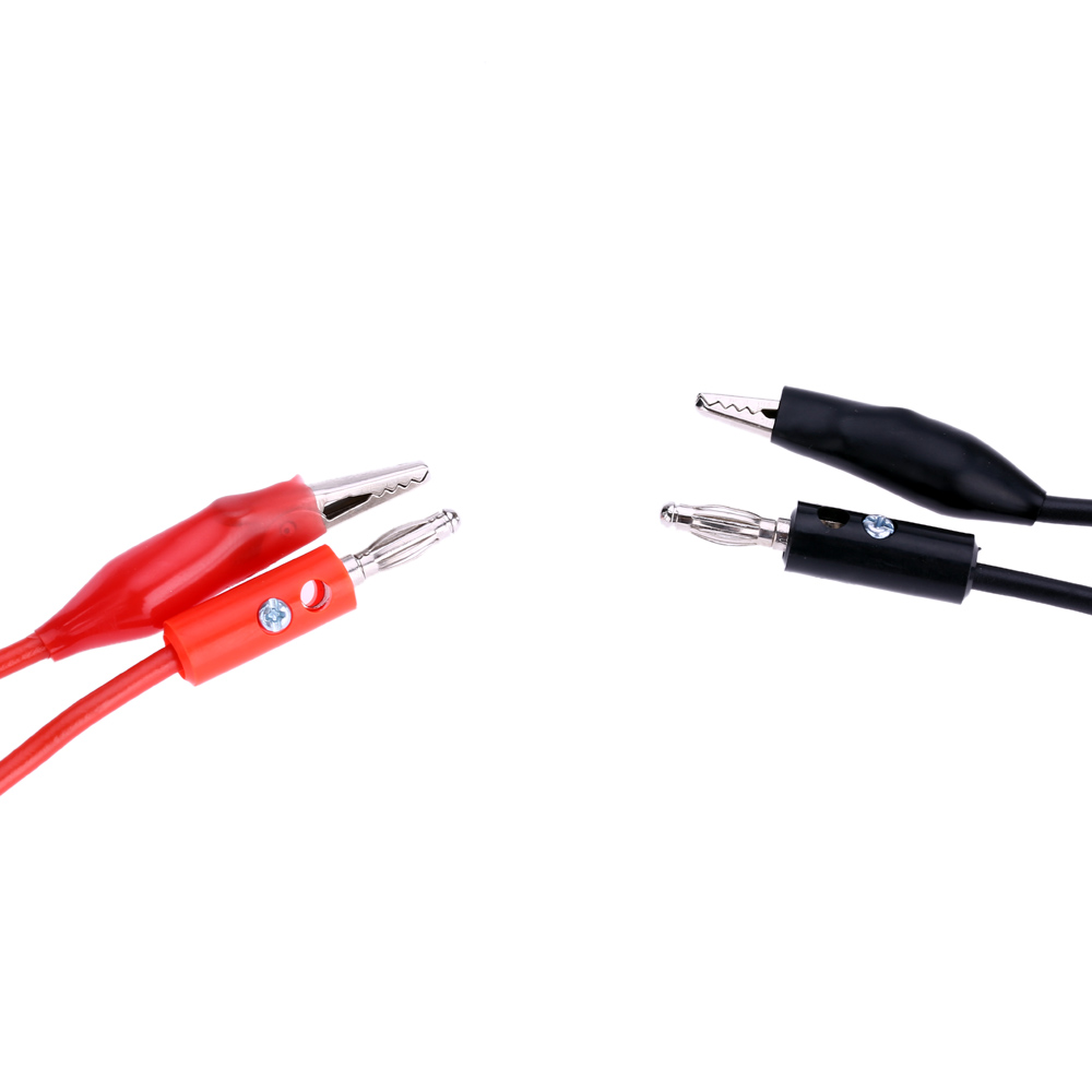 10A High Quality Banana Plug to Alligator Clip DC regulated power supply output cable Connecting Line