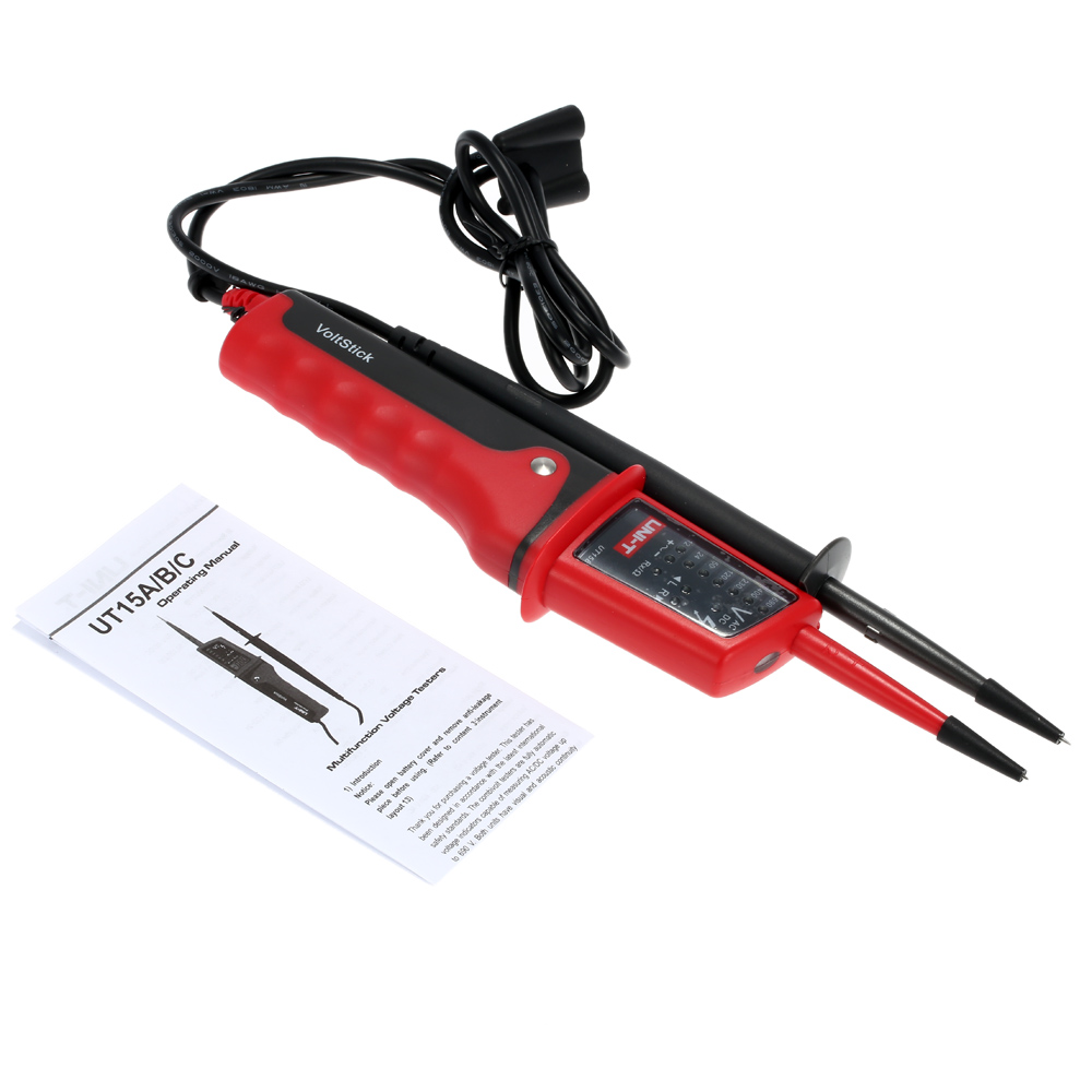 UNI T Multifunctional Voltage Tester Automatic Voltage Diagnostic tool Single Pole Detection Phase Rotation Continuity Test