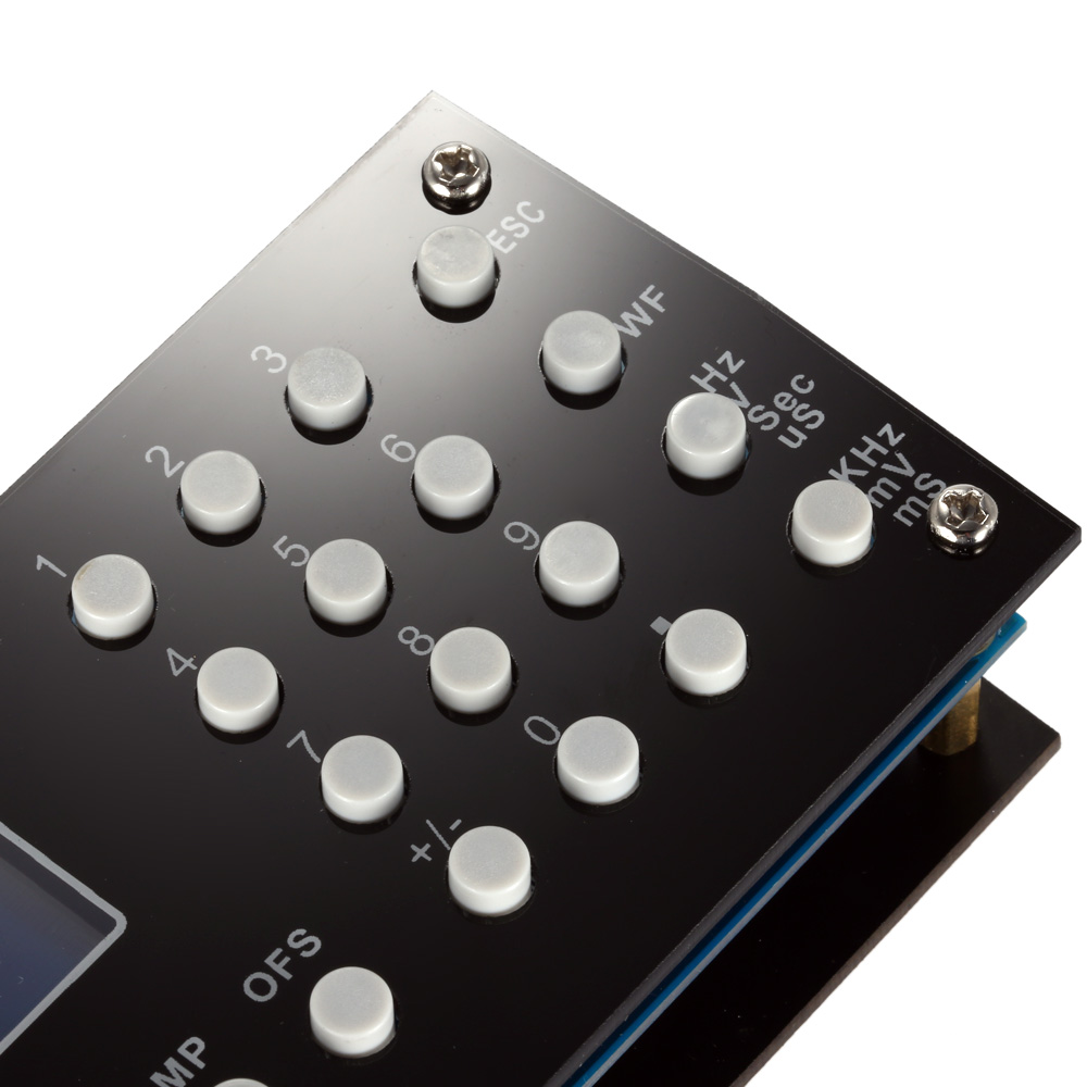 DDS Digital Function Signal Generator Frequency Generator Finished Product with Panel Power Sine Square Sawtooth Triangle Wave