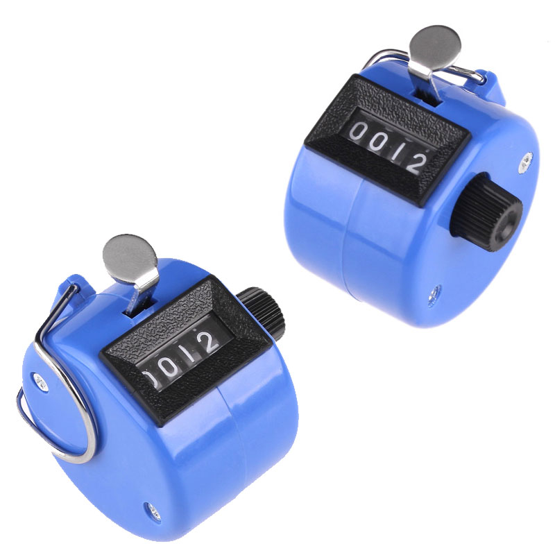 4 Digital Golf Counter Manual Hours Machine Handheld Number Tally Counter Clicker Dropshipping Wholesale Counting Meter