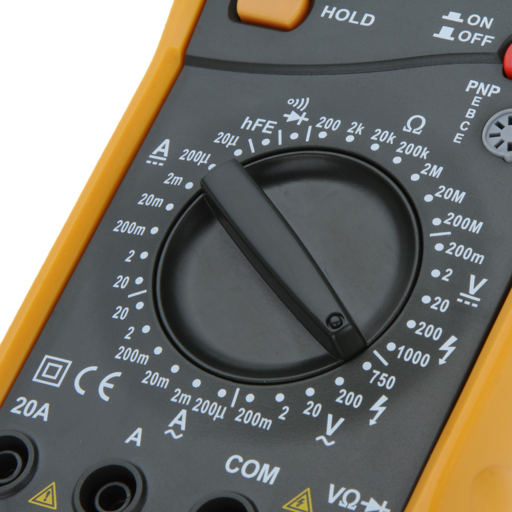HYELEC MY60 Digital Multimeter AC DC Voltage Current Resistance Tester multimetr multitester medidor dijital multimetre digitale