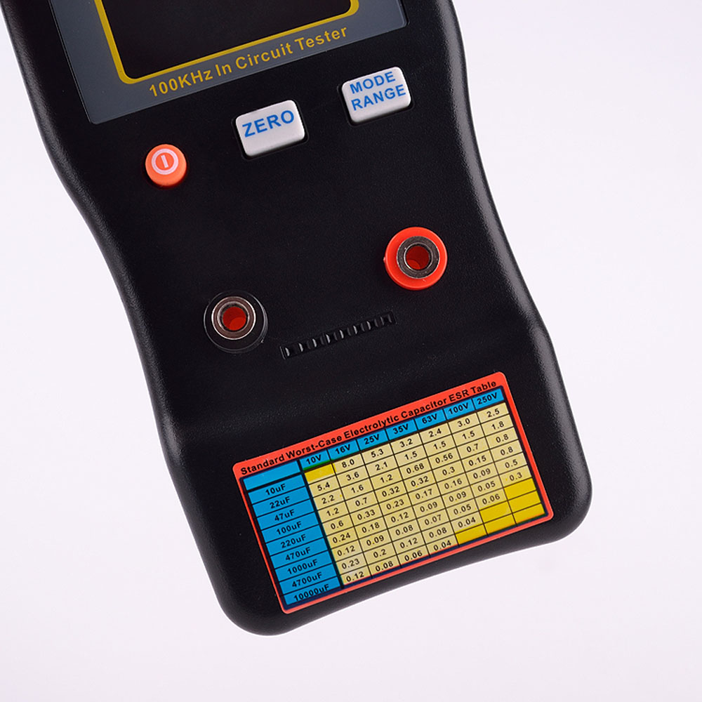 MESR 100 ESR Capacitance Meter Ohm Meter Professional Measuring Capacitance Resistance Capacitor Circuit Tester