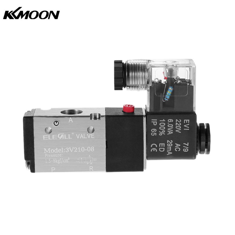 Pneumatic Airtac 1 4 2 Position 3 Way Electromagnetic Air Solenoid Valves AirTAC Pneumatic Control Valve AC 12v 24v 110v 220v