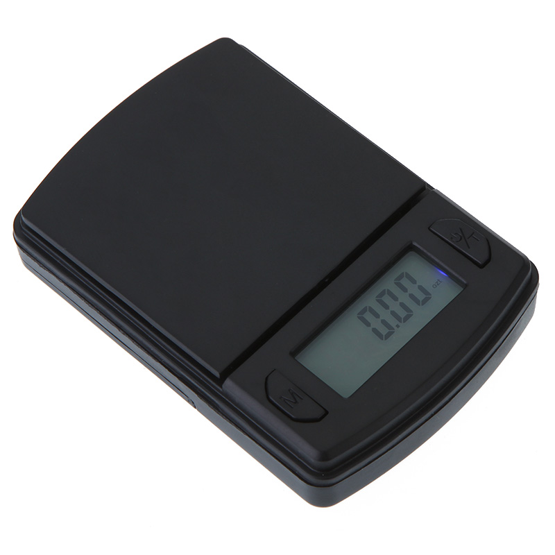 600g x 0.1g Mini Digital Scale Accurate Jewelry Gold Diamond Scale Electronic Scales Weight Balance LCD Display Blue Back lit