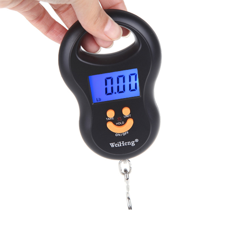 Pocket Portable Digital 50kg 10g Luggage Hanging Fishing Fish Hook Scale digital scales Electronic Balance bascula precision