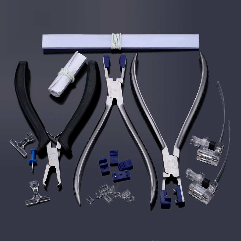 Professional Glasses Repair Tool Glasses Frame Cutting Pressing Plier Set Drilling Holder Repair Tools for Rimless Glasses Frame