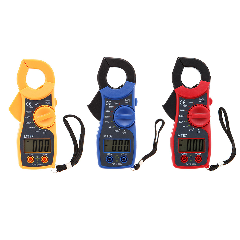 Digits LCD multimeter Digital Clamp Meter Voltmeter Ammeter Ohmmeter Diode Continuity Tester Data Hold diagnostic tool