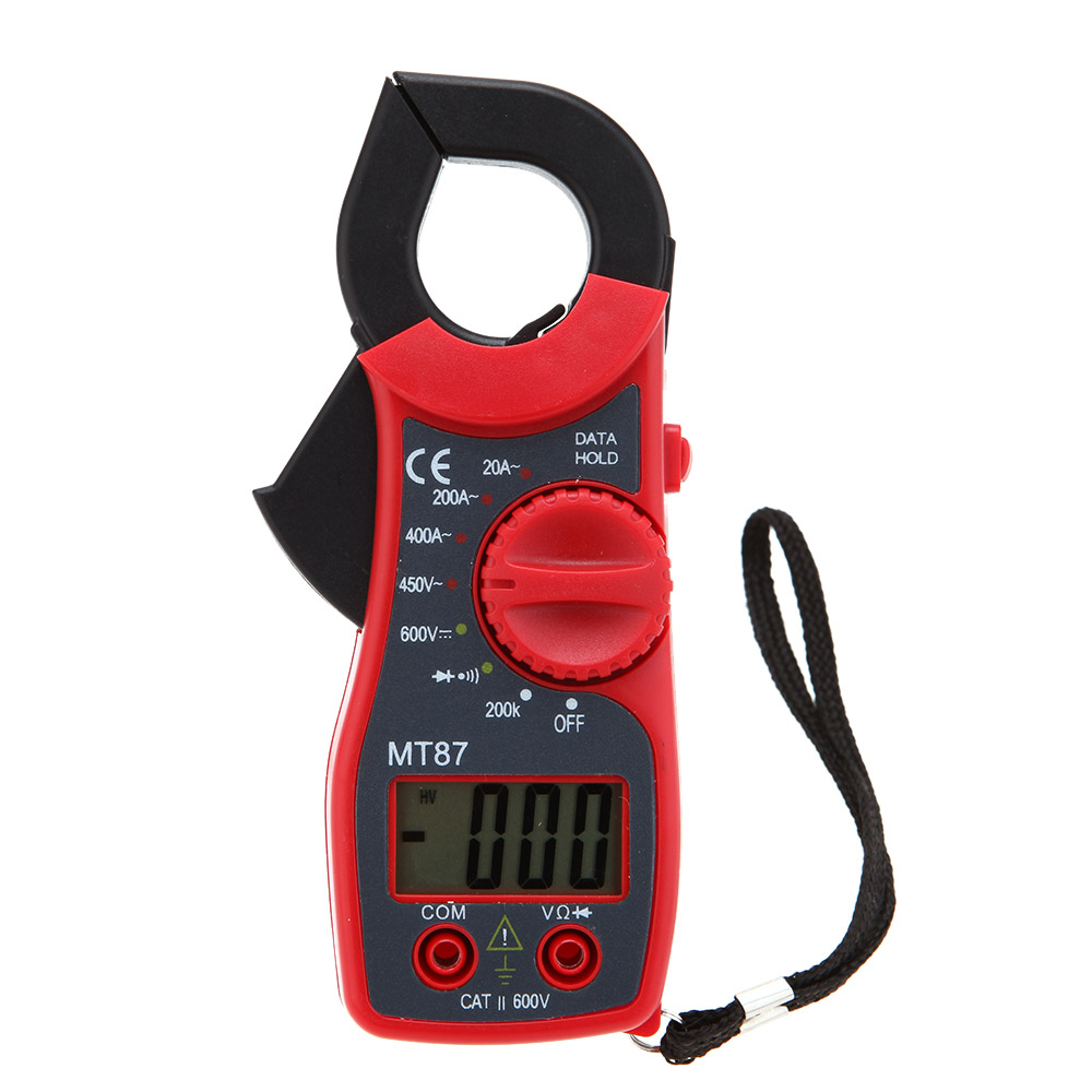 Digits LCD multimeter Digital Clamp Meter Voltmeter Ammeter Ohmmeter Diode Continuity Tester Data Hold diagnostic tool