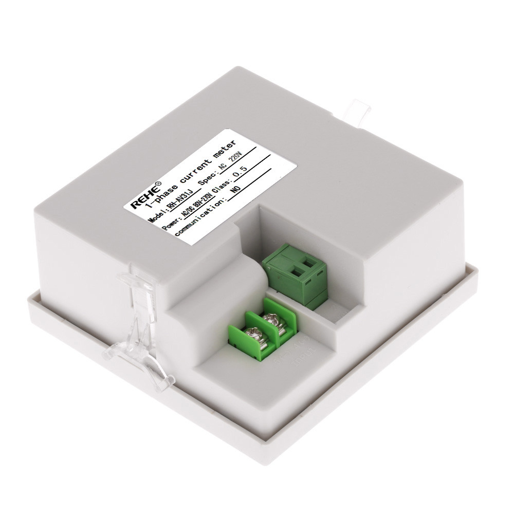 96x96mmDigital Voltmeter Single Phase AC Voltage Panel Meter Voltage Ratio Programmable voltimetro AC DC80V 270V diagnostic tool