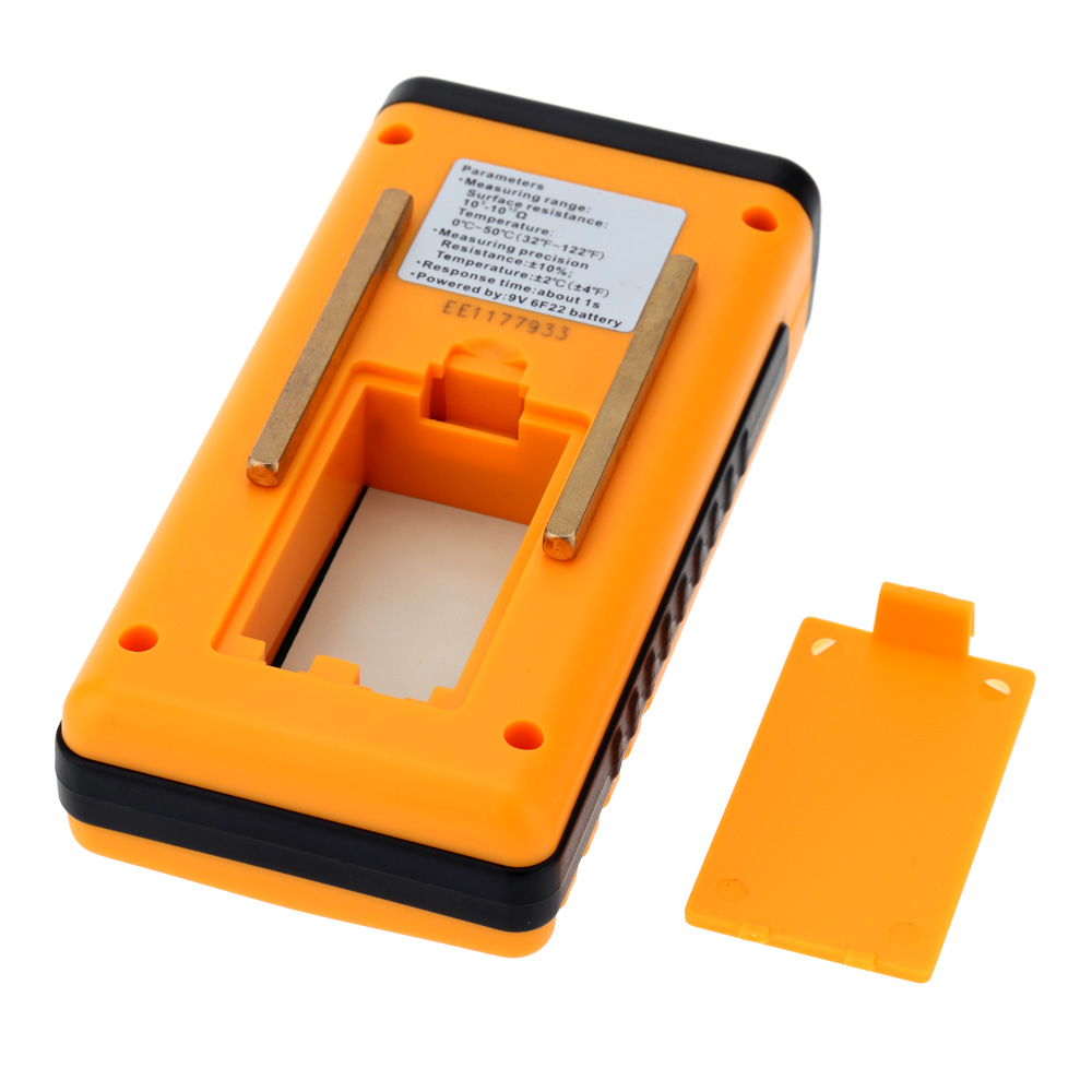 Digital megger insulation tester Handheld Surface Resistance Meter Tester with LCD Display Temperature Measurement Data Holding