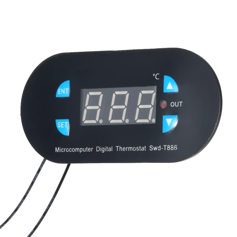 Microcomputer Digital Temperature Controller mini thermal regulator Thermostat Thermometer Heating Control diagnostic tool