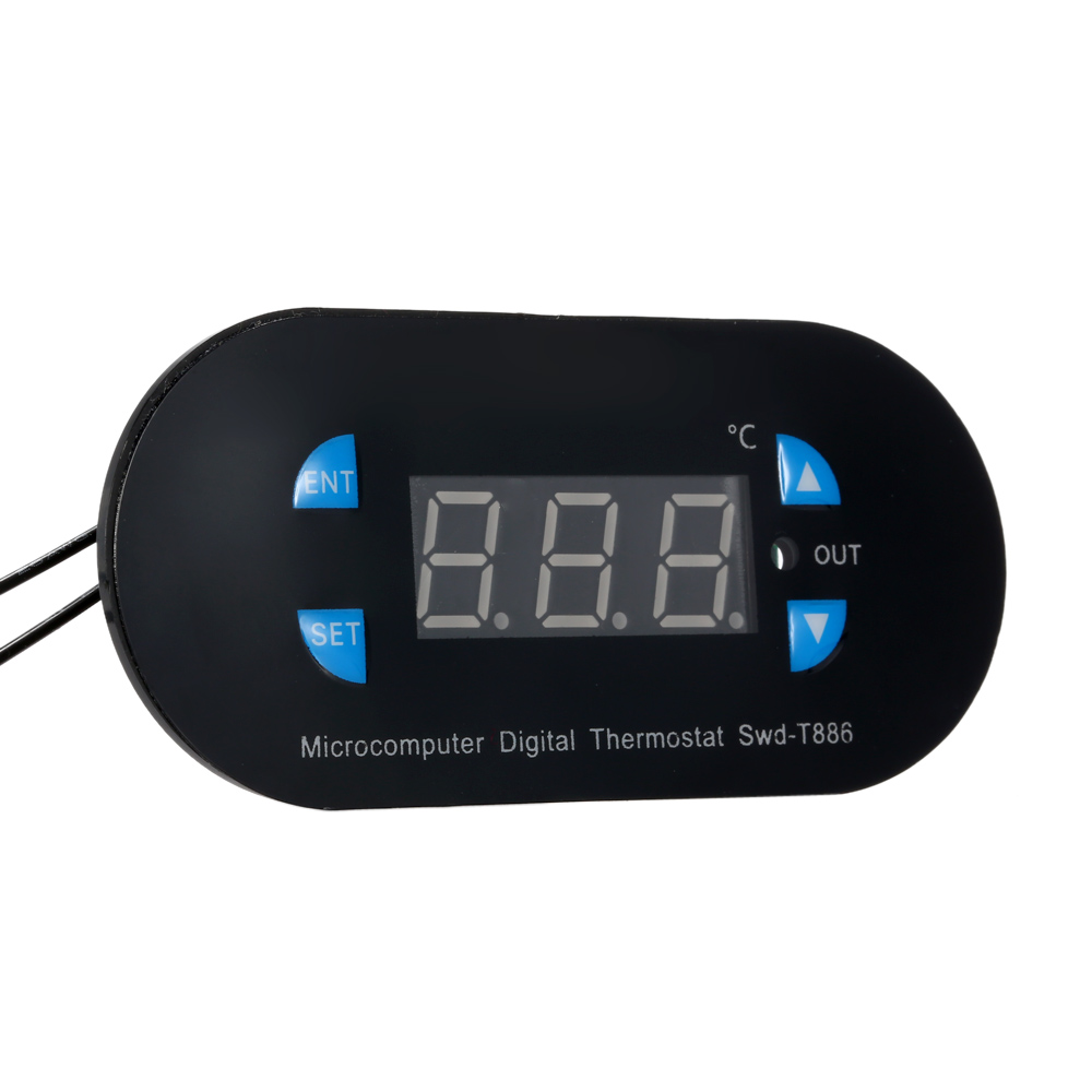 Microcomputer Digital Temperature Controller mini thermal regulator Thermostat Thermometer Heating Control diagnostic tool