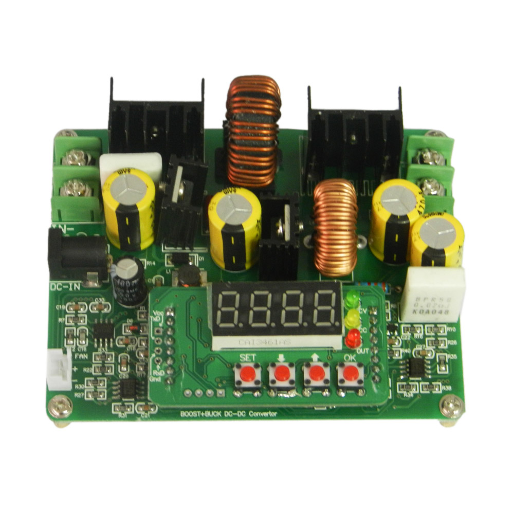 38V 6A DC DC Digital Boost Buck Step up Step down Module LED Driver Solar Charging Boost and Buck Module