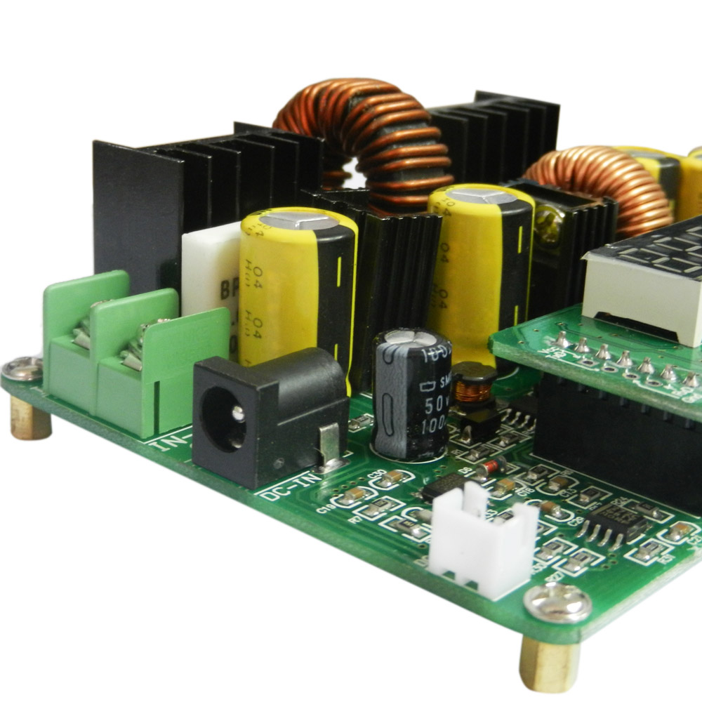 38V 6A DC DC Digital Boost Buck Step up Step down Module LED Driver Solar Charging Boost and Buck Module