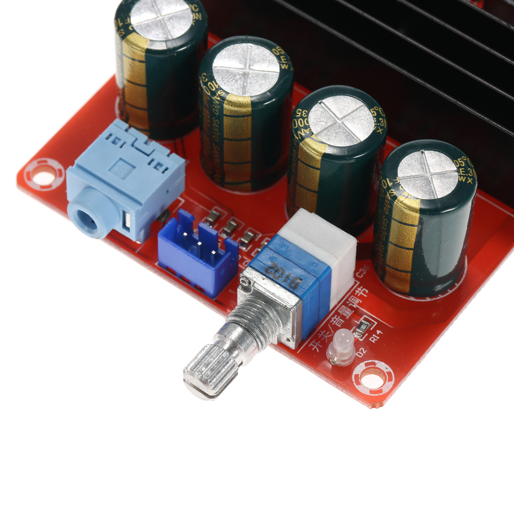 TPA3116 D2 Quality Sound Power Amplifier Board Dual Channel Digital Audio Power Amplifier Board DC12V 24V 2x100W for Arduino