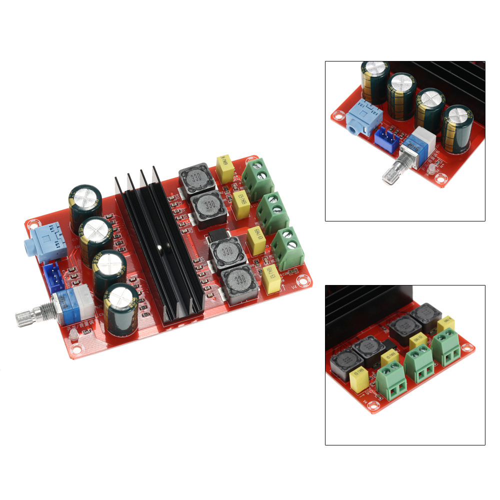 TPA3116 D2 Quality Sound Power Amplifier Board Dual Channel Digital Audio Power Amplifier Board DC12V 24V 2x100W for Arduino
