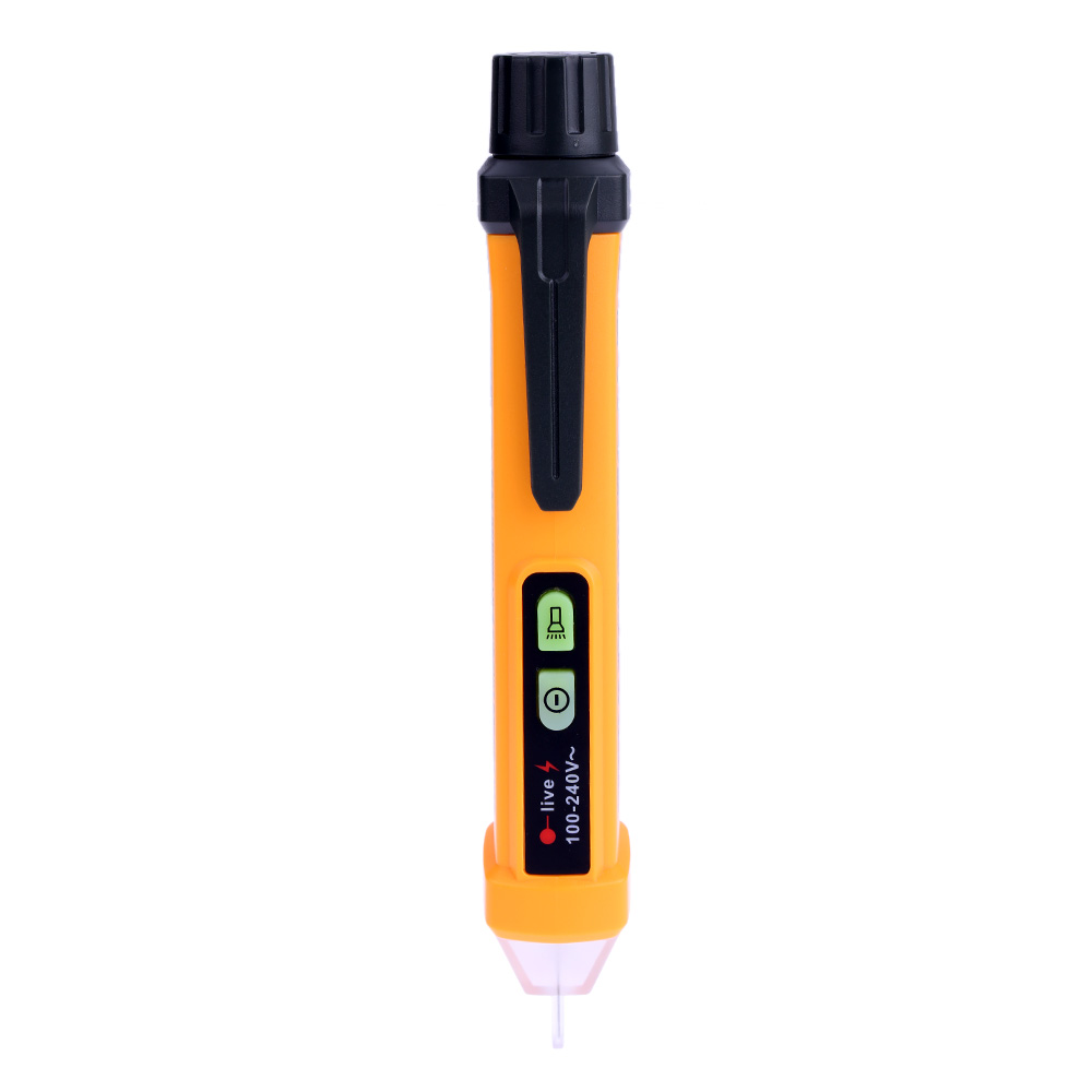 Portable Pen shaped Voltage Tester Voltage diagnostic tool PEAKMETER PM8908A Non contact AC Pen Shaped Detector with Light