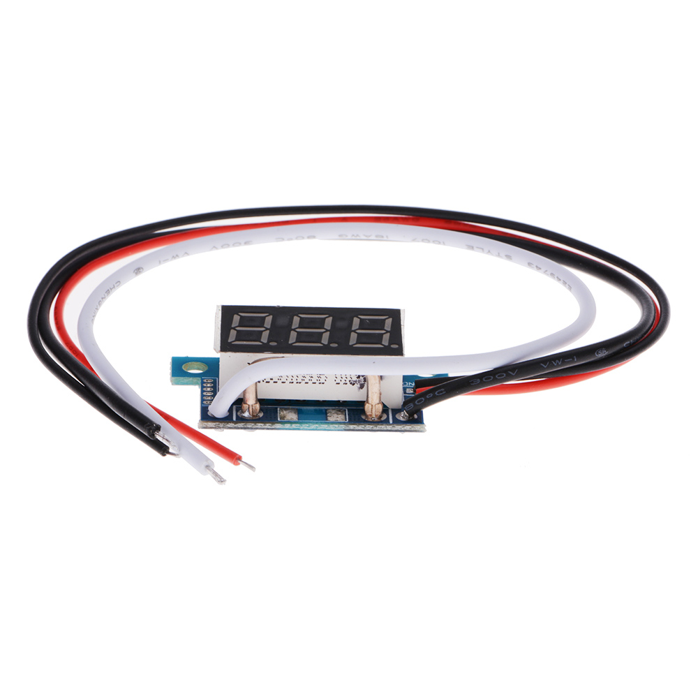 Best Selling Green LED DC 4 30V Dual Digital Voltmeter Ammeter Current Meter Panel Amp Volt Gauge 25