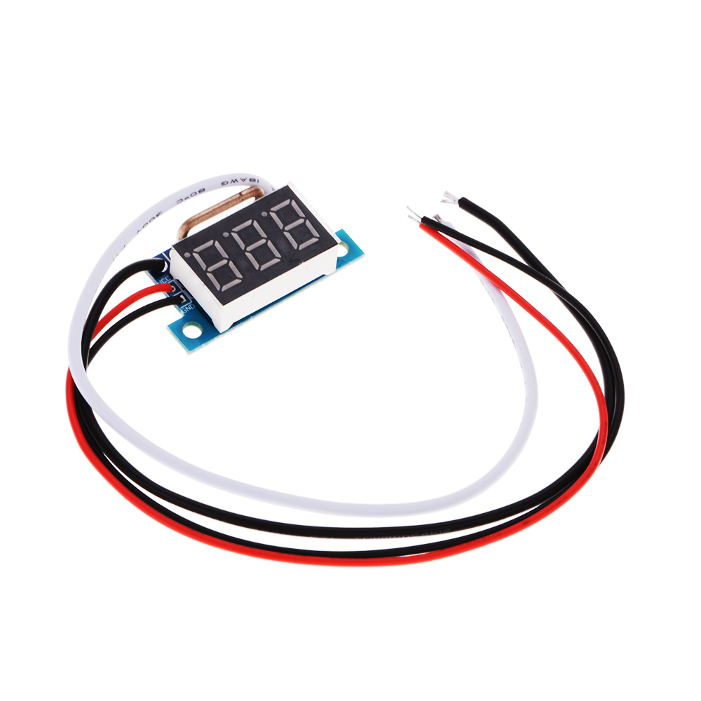 Best Selling Green LED DC 4 30V Dual Digital Voltmeter Ammeter Current Meter Panel Amp Volt Gauge 25