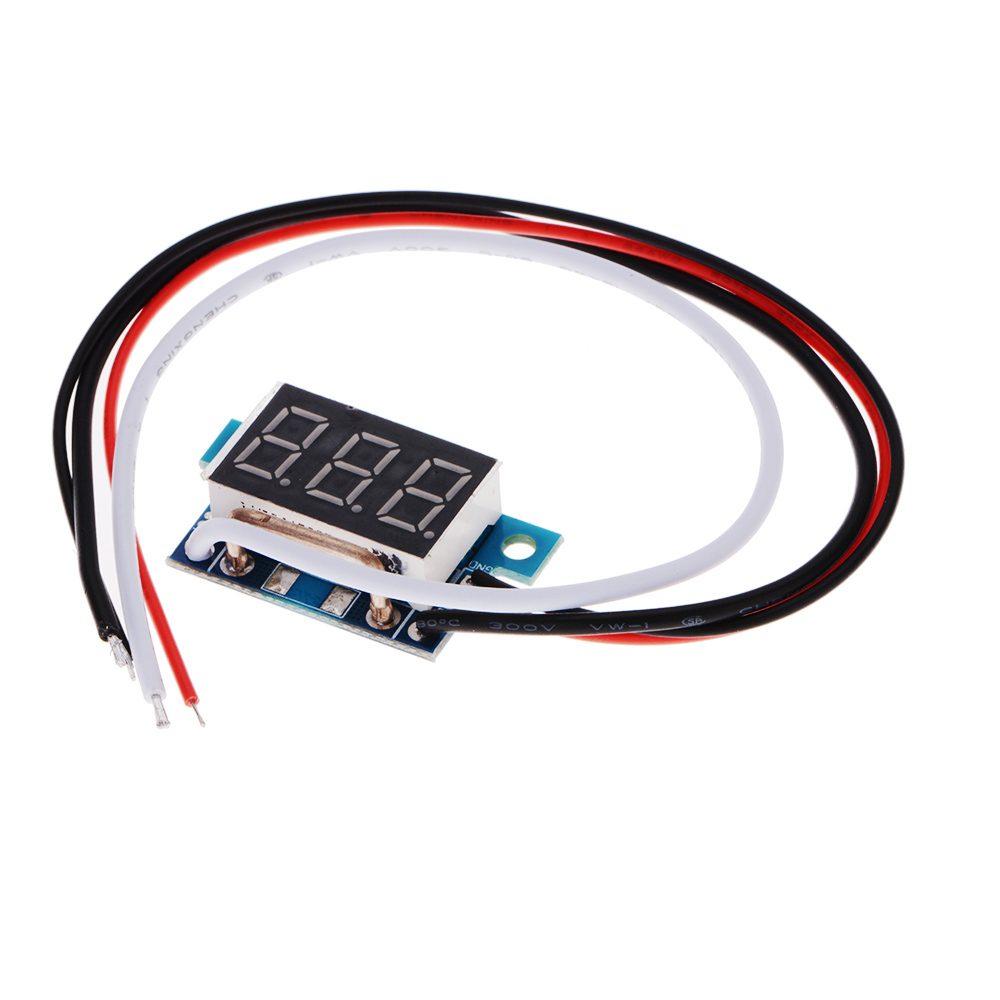 Best Selling Green LED DC 4 30V Dual Digital Voltmeter Ammeter Current Meter Panel Amp Volt Gauge 25